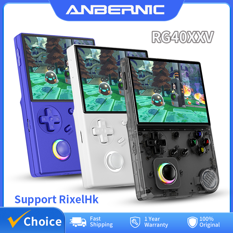 Gaming Console All In One - Anbernic rg40xxv console de jogos portátil