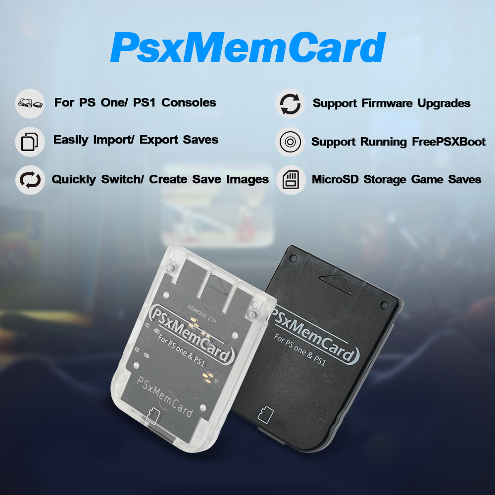Gaming Console All In One - PSxmemcard Salve armazenamento de dados de