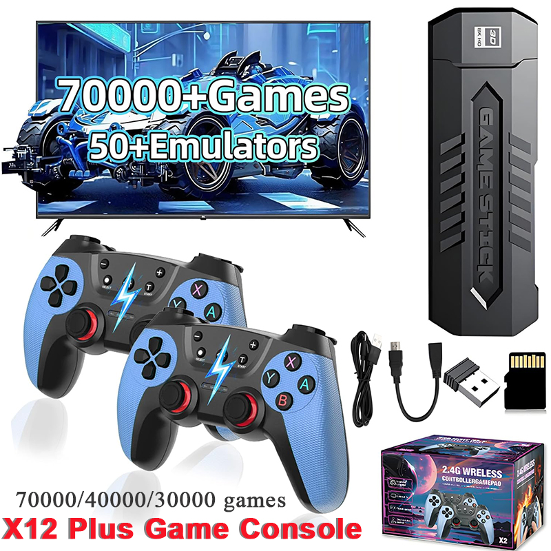 Gaming Console Stick - Controle Retro X2 com 128GB e