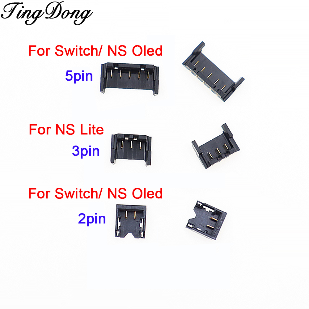 Nintendo Console Switch Oled - 1-5 Peças: Soquete de Bateria para