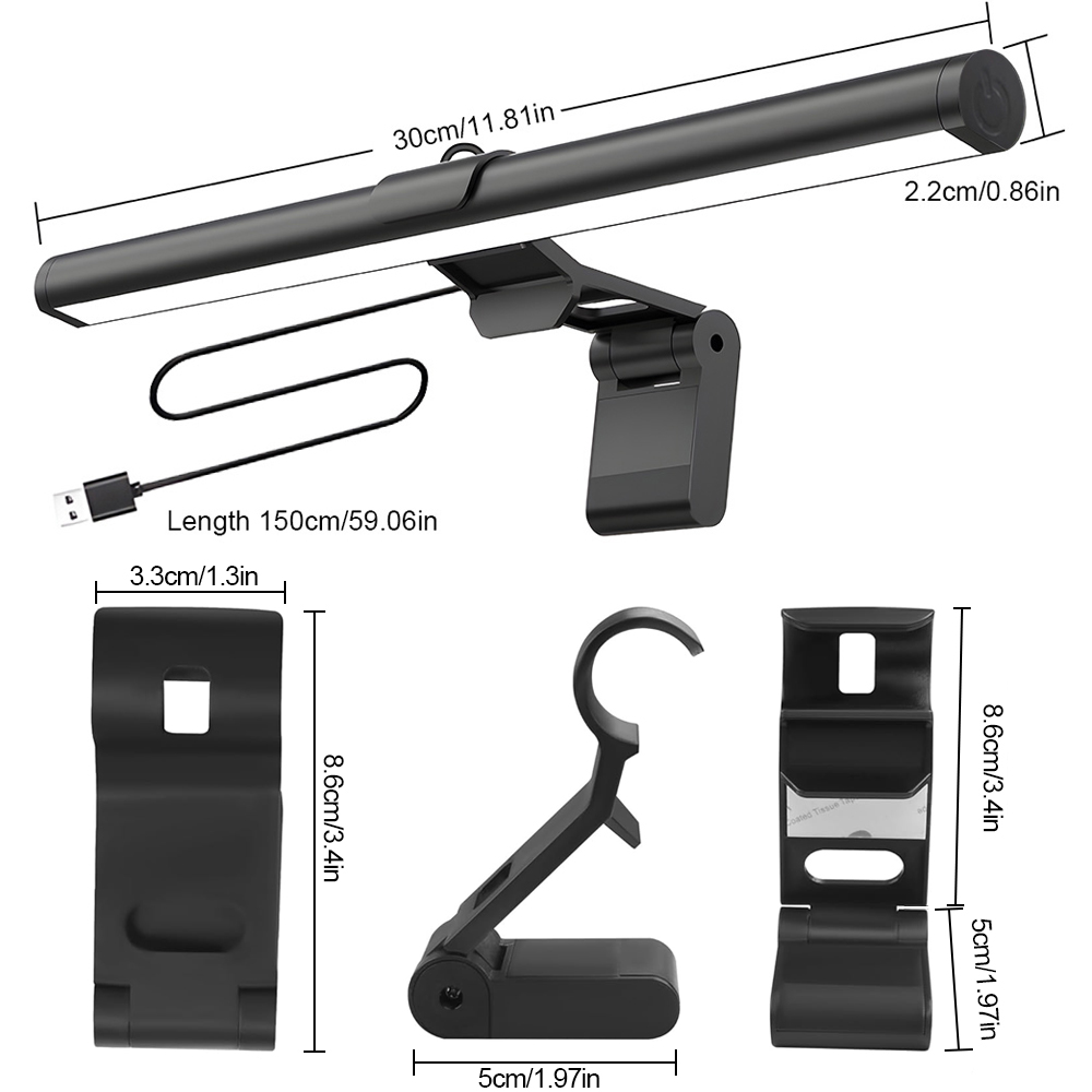 Led Gaming Light Strip - Barra de luz suspensa para monitor