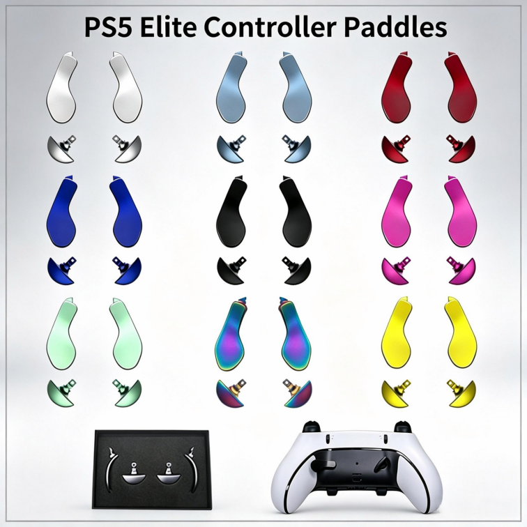 Sony Controller Dualsense Edge - Botões Traseiros de Metal (Paddles) para
