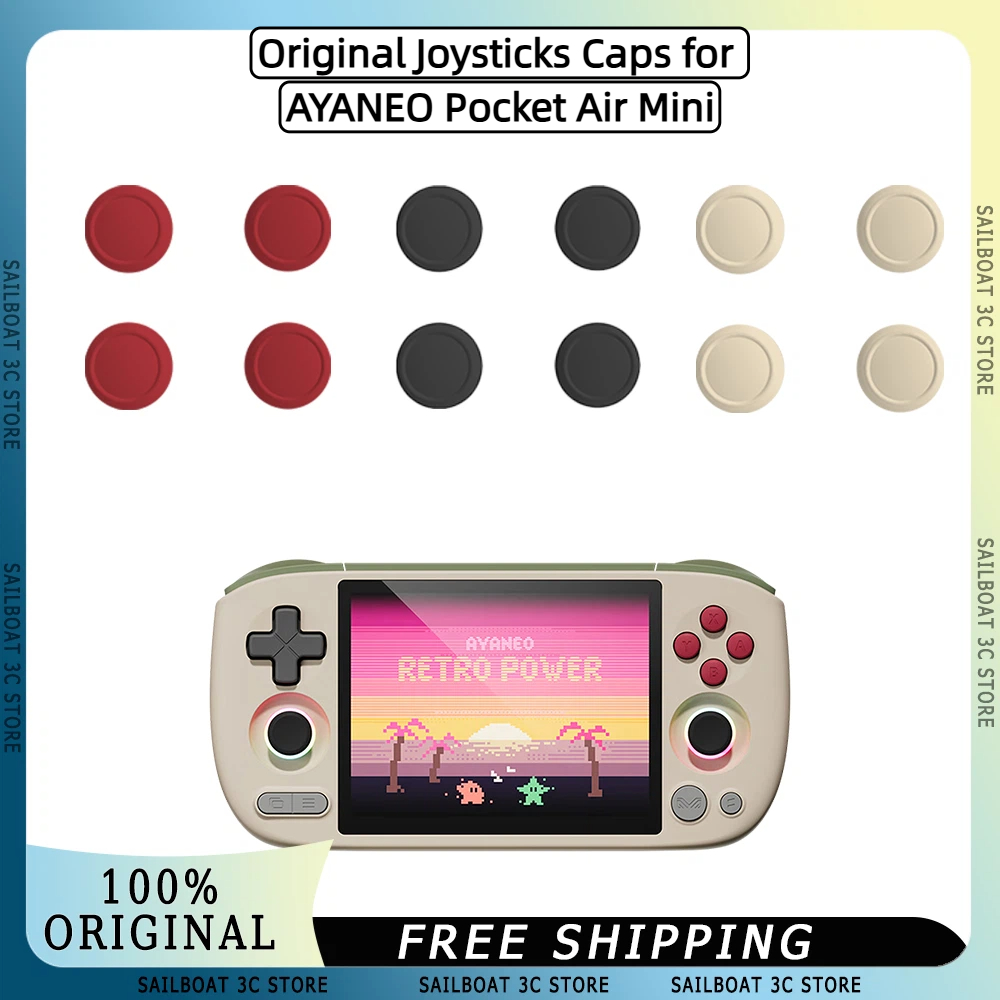 Gaming Console Ayaneo - Tampas originais de joysticks para ayanao