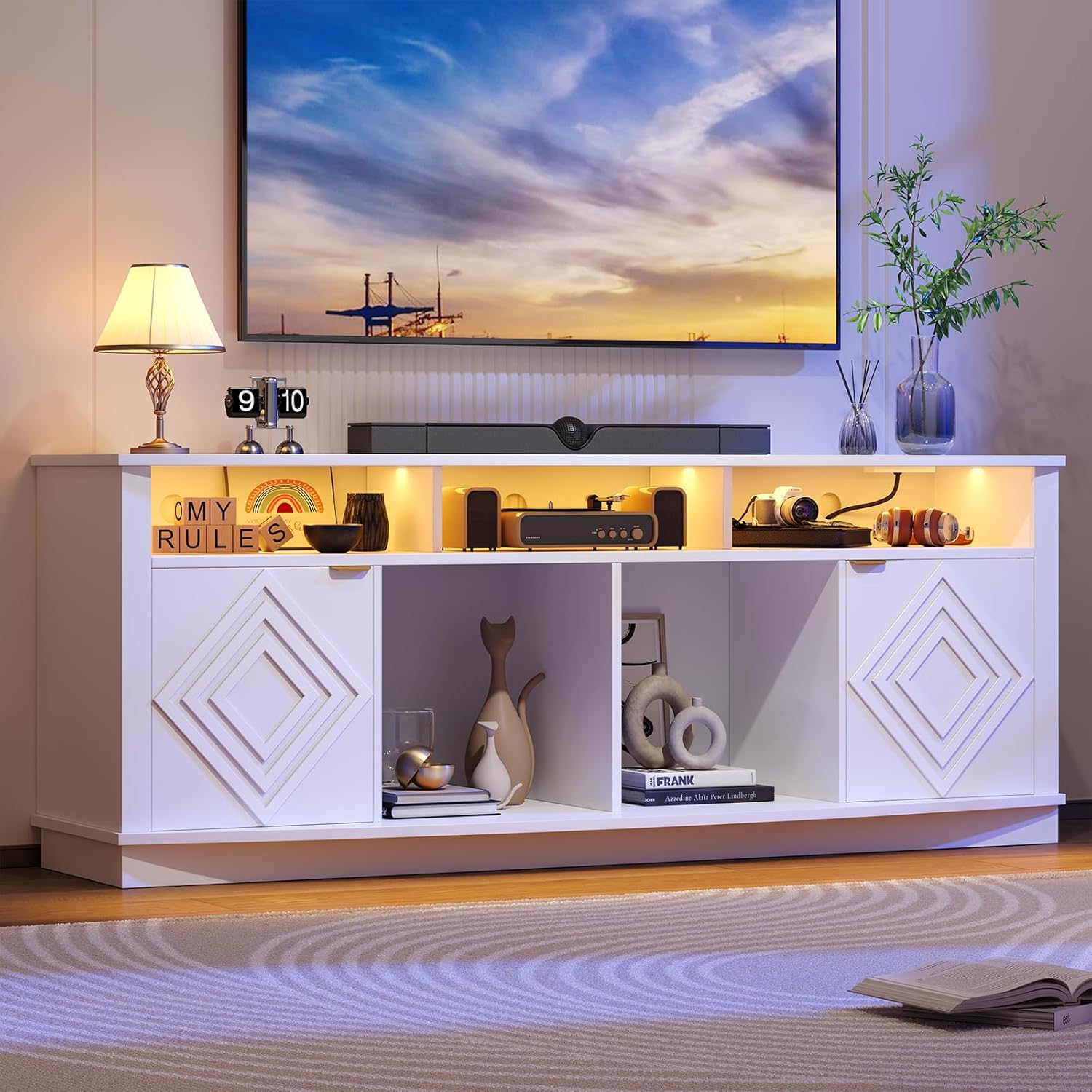 Gaming Console Tv Stand - Suporte para TV LED de 80