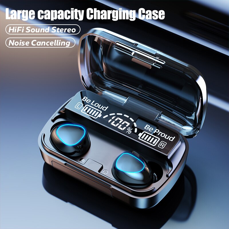 Gaming Console Power Bank - Tws auriculares bluetooth sem fio fones