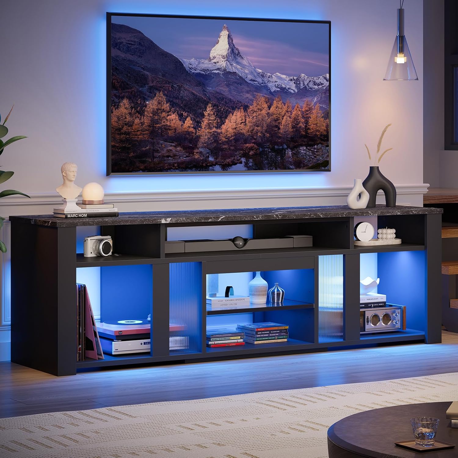 Gaming Console Tv Stand - Suporte para TV de 80 Polegadas,