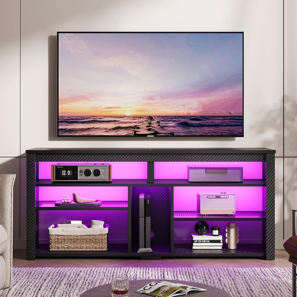 Gaming Console Tv Stand - Suporte de TV Moderno para TVs