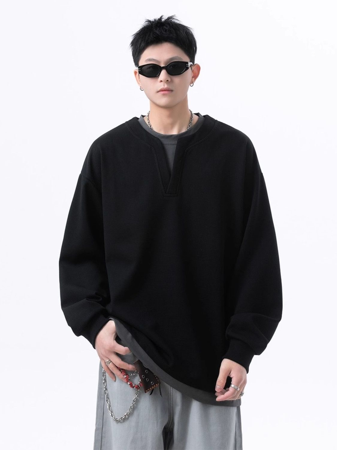 Hoodies Masculinos Sem Capuz c - Gaming Console Letters avaliação e preço