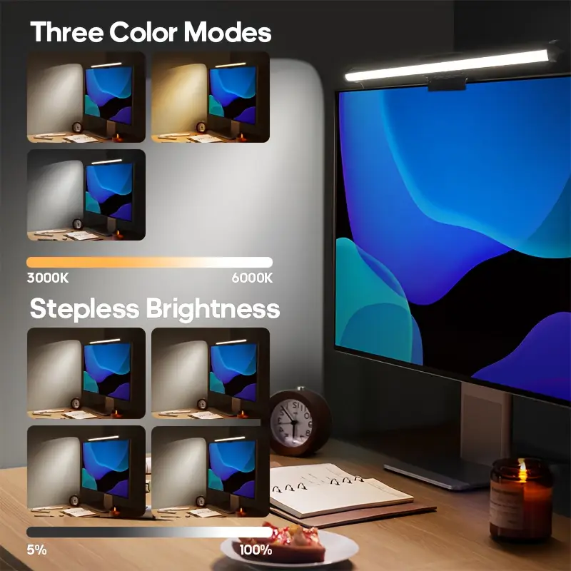Barra de Luz LED para Monitor  - Led Gaming Light Strip avaliação e preço