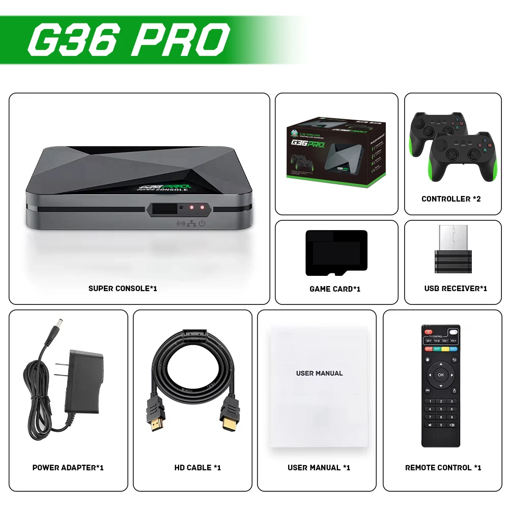 Super console g36 pro console  - Gaming Console Stick avaliação e preço
