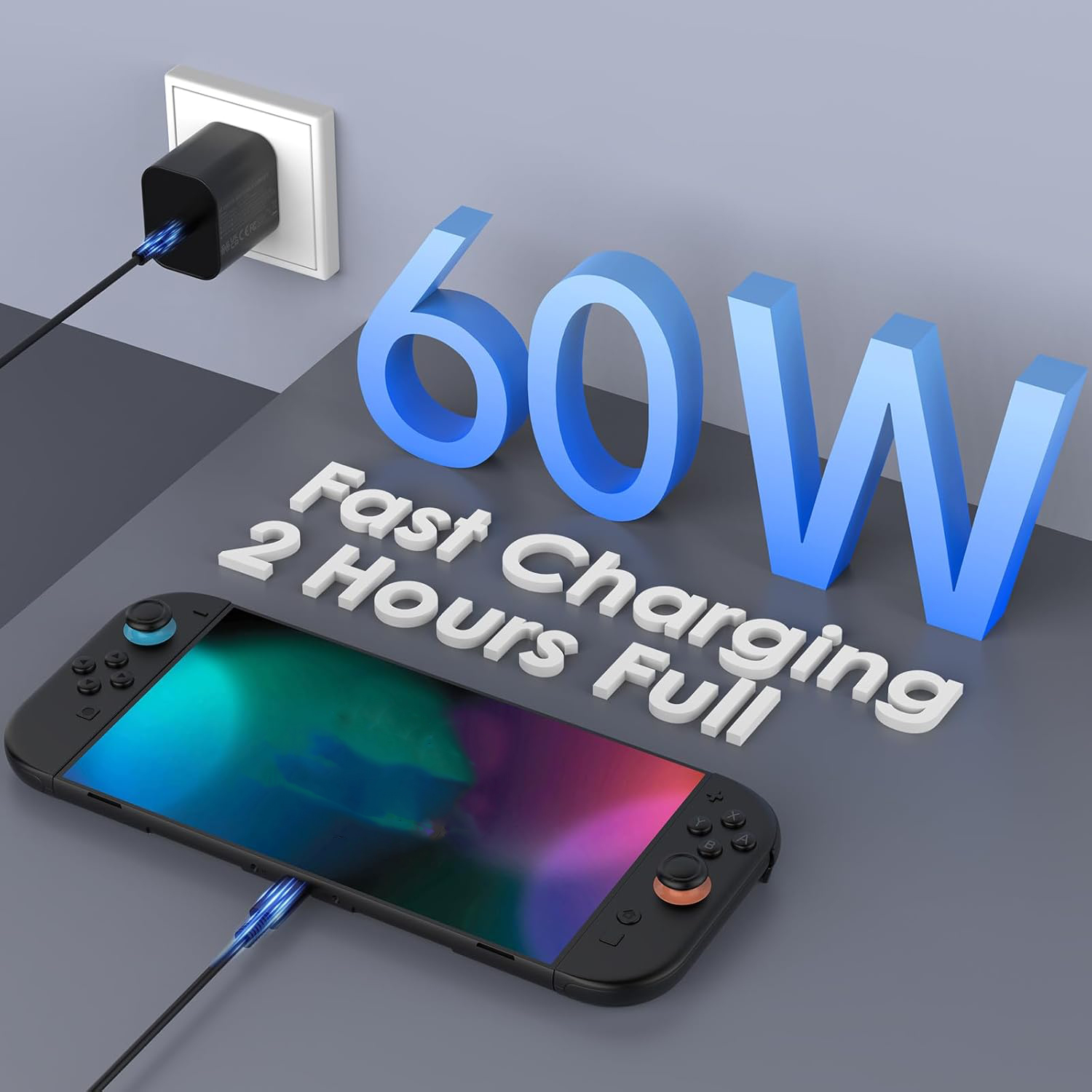 Carregador AC de 60W Compatíve - Gaming Console Nintendo Switch avaliação e preço