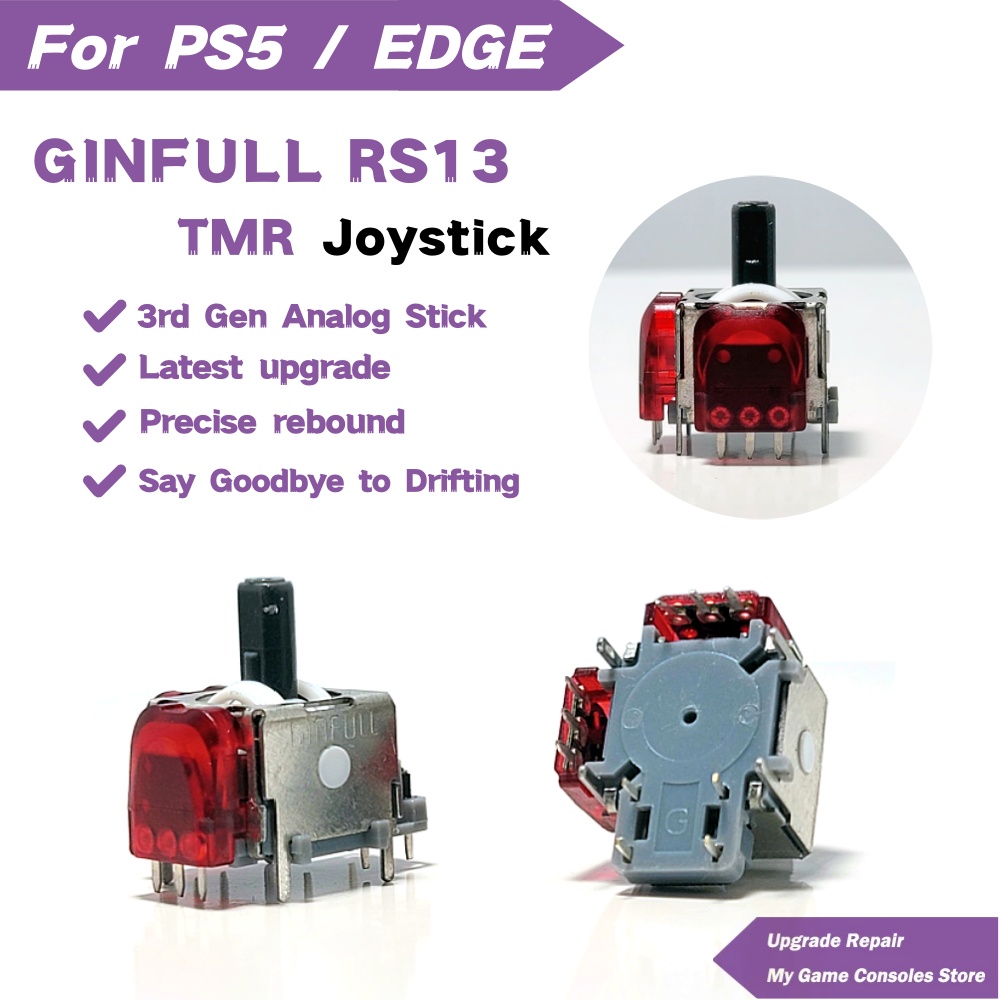 2/10PCS GINFULL RS13 Joystick  - Sony Controller Dualsense Edge avaliação e preço