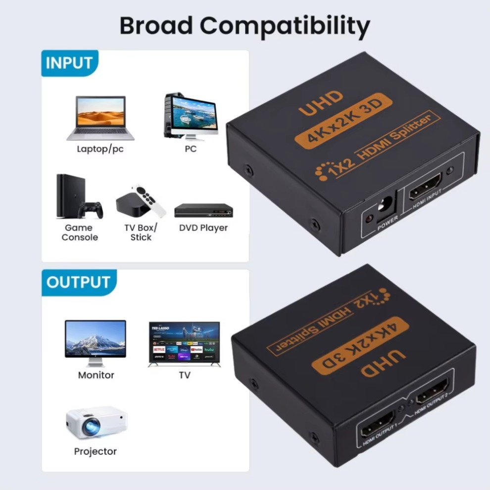 Lcckha 1 em 2 saídas hdmi-divi - Gaming Console All In One avaliação e preço