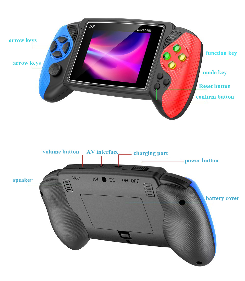 Console de Jogo Portátil Retro - Gaming Console Video Game avaliação e preço
