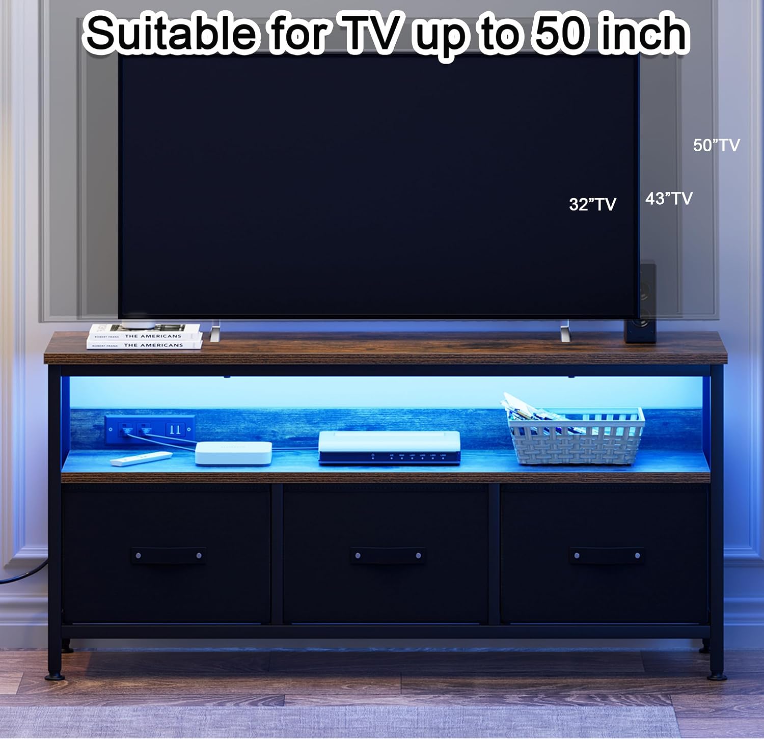Suporte para TV de 39 a 50 pol - Gaming Console Tv Stand avaliação e preço