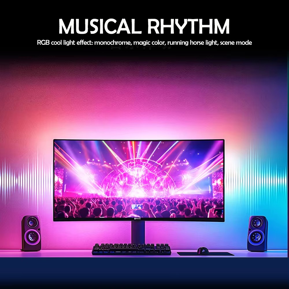 Fita de Luz RGB para Jogos, Il - Led Gaming Light Strip avaliação e preço