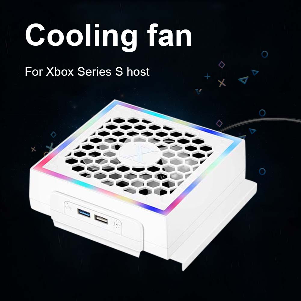 LED Cooler Ventilador com Luz  - Gaming Console Xbox Series S avaliação e preço