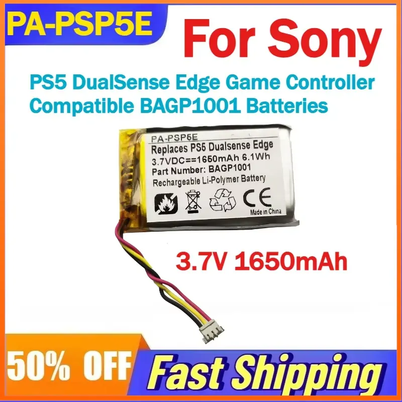 Bateria Li-Ion 3.7V 1650mAh PA - Sony Controller Dualsense Edge avaliação e preço