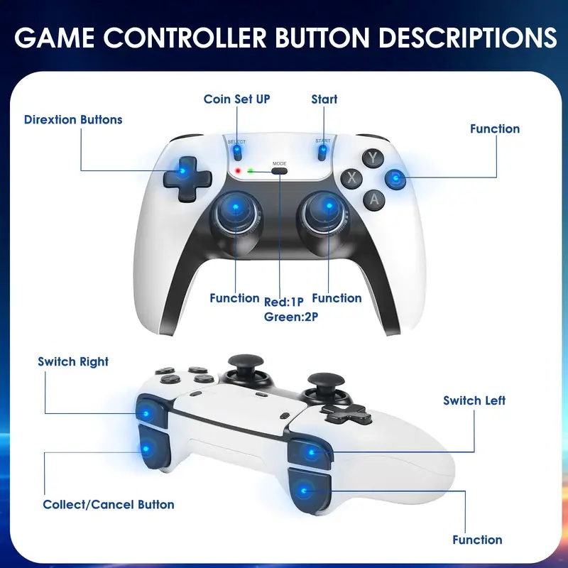 M15 Retro Video Game Stick 2.4 - Gaming Console Stick avaliação e preço