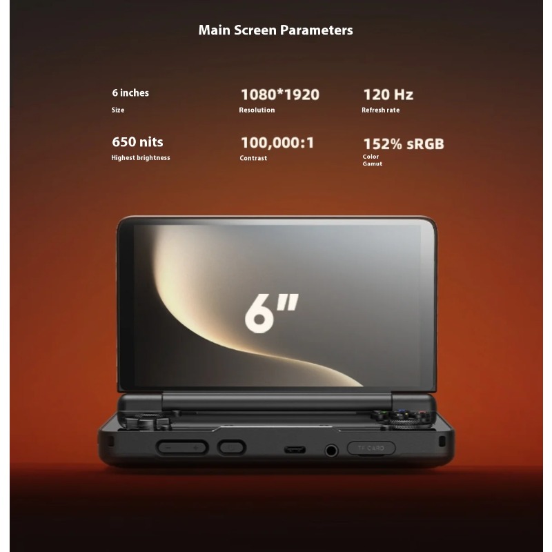 Console Portátil com Tela Dupl - Gaming Console Handheld Android avaliação e preço