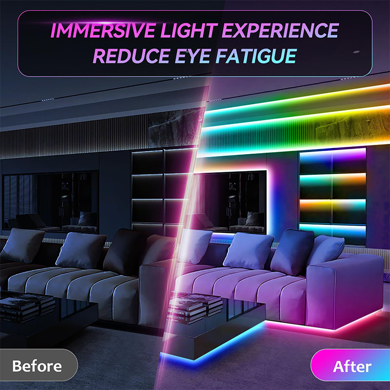Fita LED RGB USB SMD3535 com A - Led Gaming Light Strip avaliação e preço