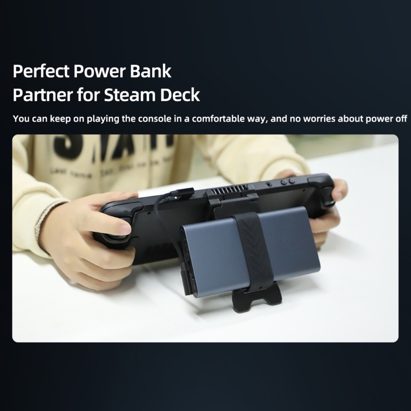 2 em 1 suporte de suporte de m - Gaming Console Power Bank avaliação e preço