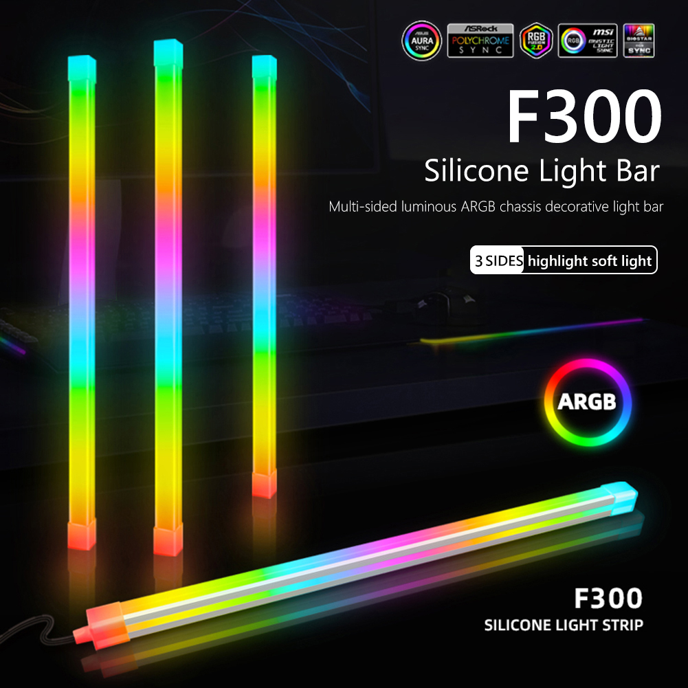 1/2 pces coolmoon 30cm liga de - Led Gaming Light Strip avaliação e preço