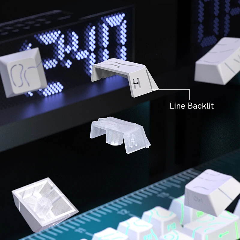 Novas Teclas Topográficas Vers - Gaming Console Letters avaliação e preço