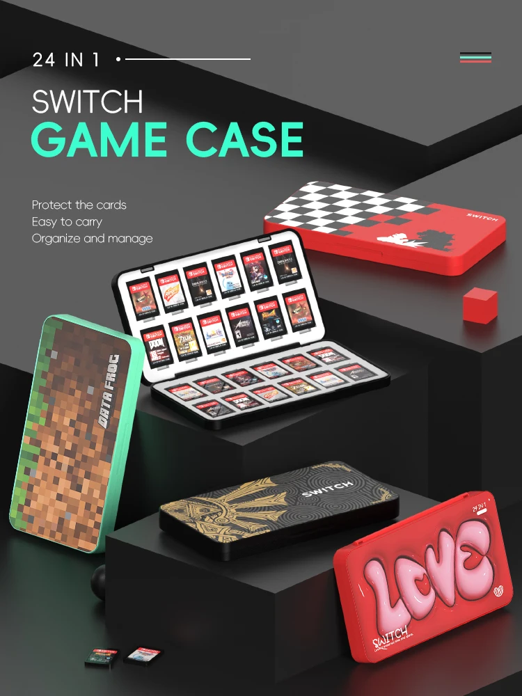 DATA FROG Estojo porta cartão  - Nintendo Console Switch Oled avaliação e preço
