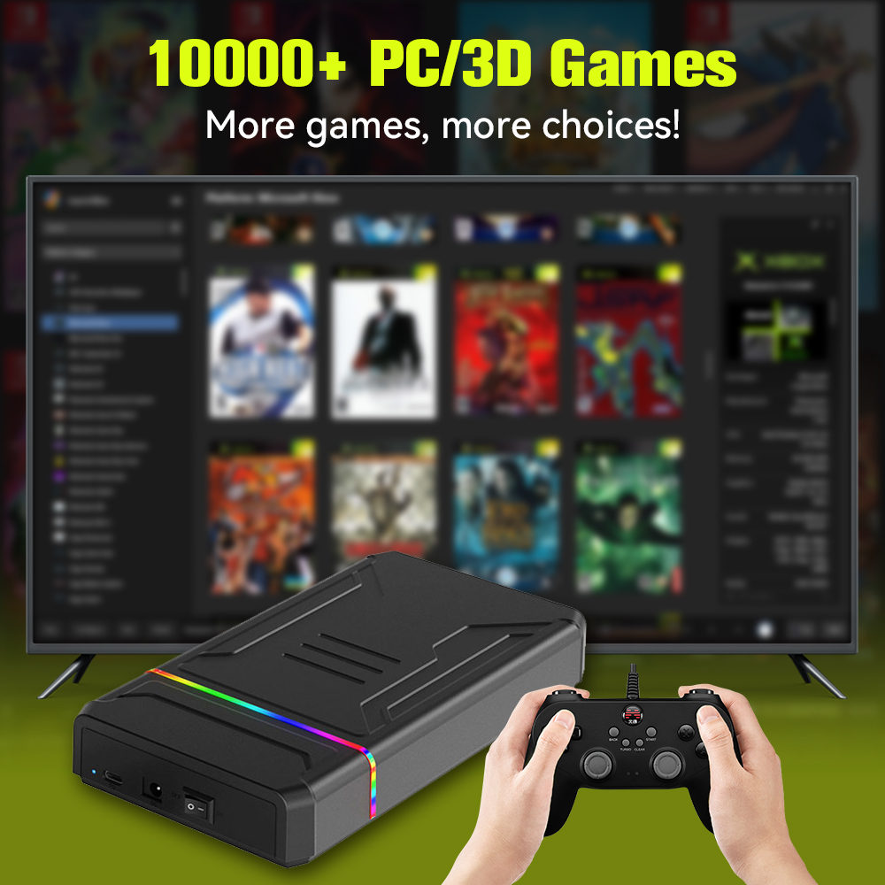 JMachen Launchbox 3TB Gaming H - Gaming Console Video Game avaliação e preço