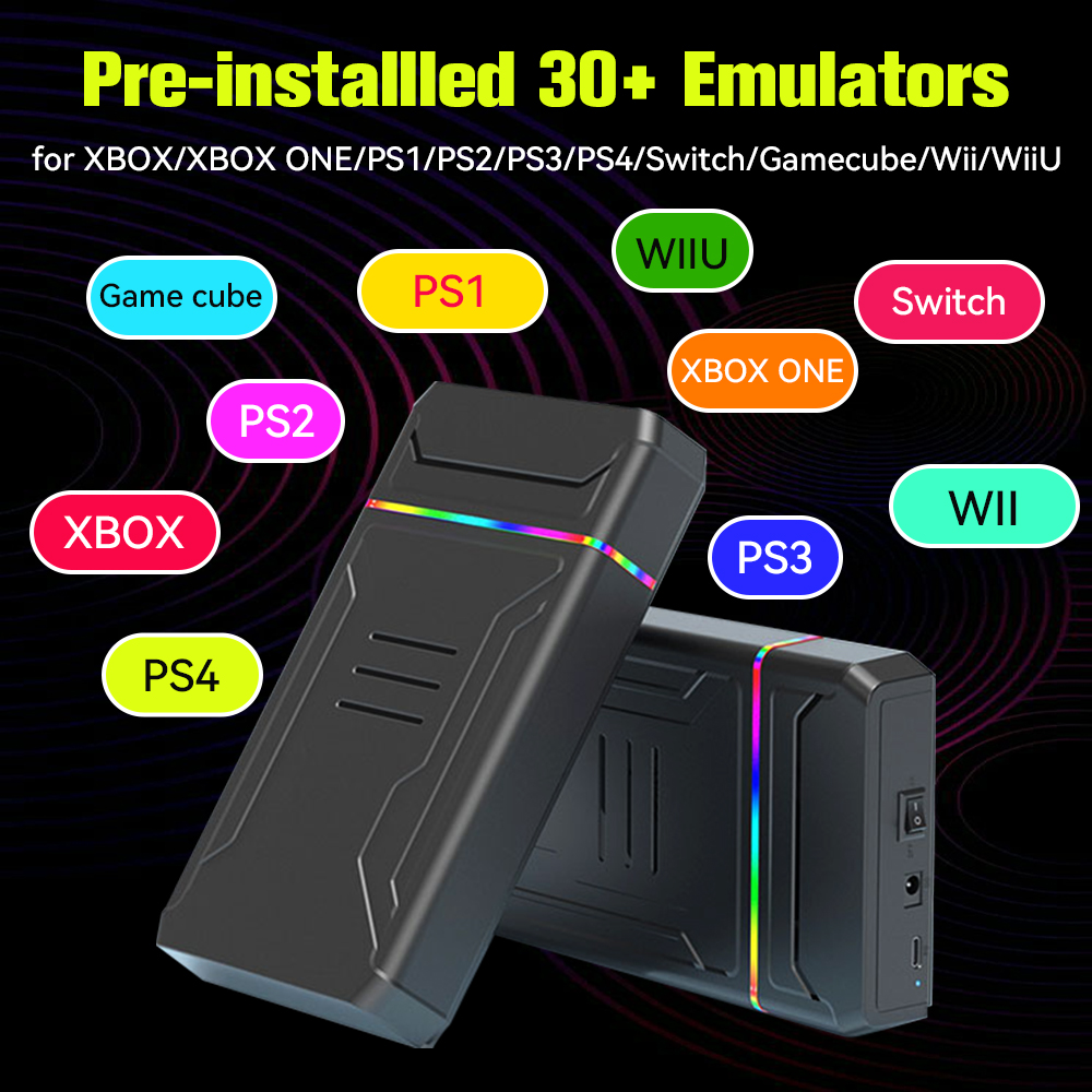 JMachen Launchbox 3TB Gaming H - Gaming Console Video Game avaliação e preço
