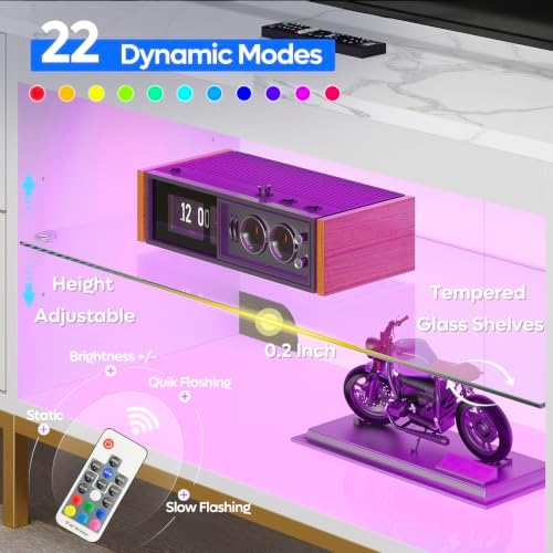 Suporte para TV de 75/80/85 po - Gaming Console Tv Stand avaliação e preço