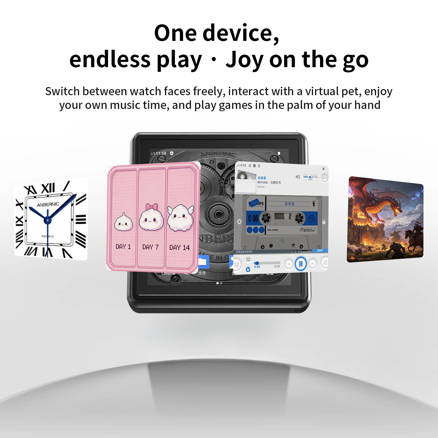 Console de Jogos Portátil ANBE - Gaming Console Handheld Android avaliação e preço