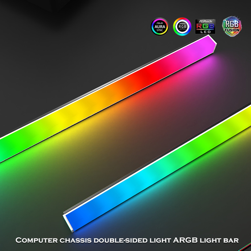 Barra de luz dura de alumínio  - Led Gaming Light Strip avaliação e preço