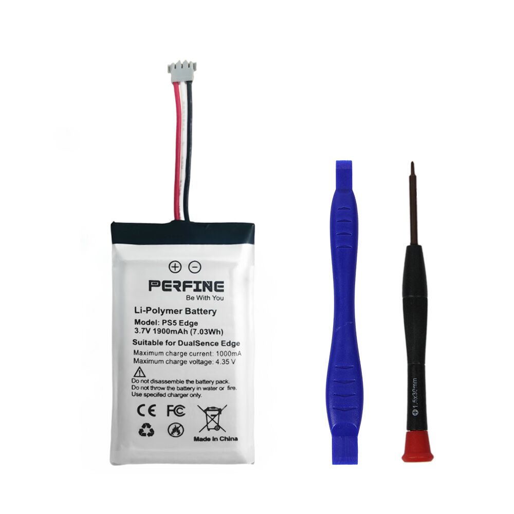 Perfine 1900mAh 2pcs Baterias  - Sony Controller Dualsense Edge avaliação e preço